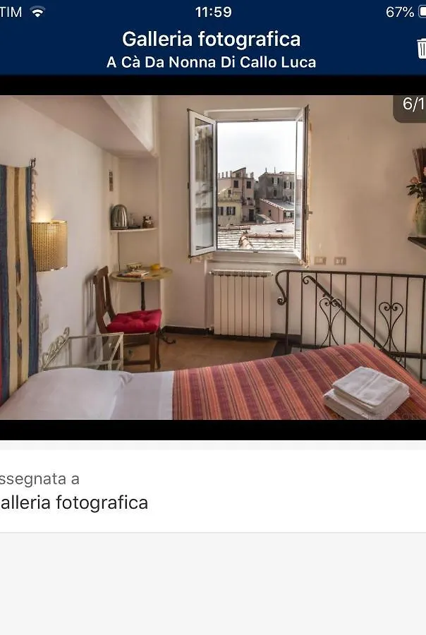 A Ca Da Nonna Di Callo Luca Guest House Vernazza 0*,  Italy